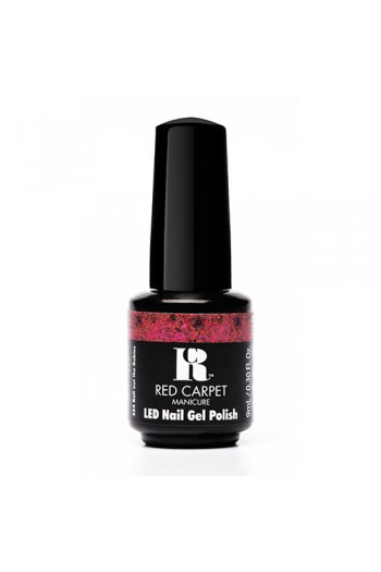 Red Carpet Manicure LED Gel Polish - Trendz Collection - Roll Out the Rubies - 0.3oz / 9ml