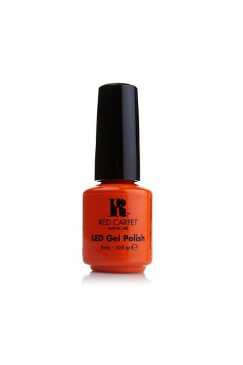 Red Carpet Manicure LED Gel Polish - Tangerine on the Rocks - 0.3oz / 9ml