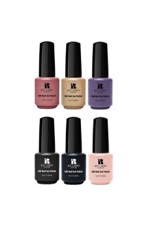 Red Carpet Manicure LED Gel Polish - Vintage Glamour Holiday 2015 Collection - ALL 6 Colors - 0.3oz / 9ml Each