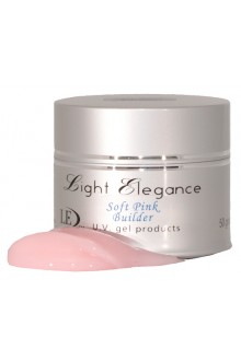 Light Elegance UV Gel - Soft Pink Builder - 1.1oz / 30ml