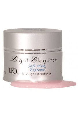 Light Elegance UV Gel - Soft Pink Extreme - 1.7oz / 50ml