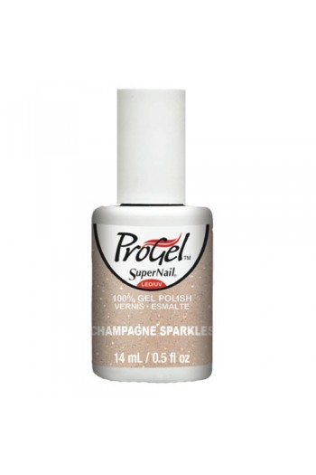 SuperNail ProGel Polish - Sugar Kiss Spring 2016 Collection - Champagne Sparkles - 0.5oz / 14ml