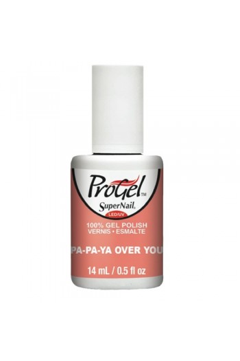 SuperNail ProGel Polish - Sugar Kiss Spring 2016 Collection - Pa-Pa-Ya Over You - 0.5oz / 14ml