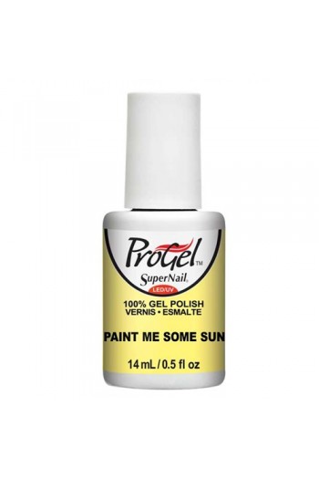 SuperNail ProGel Polish - Boardwalk Babe Collection - Paint Me Some Sun - 0.5oz / 14ml