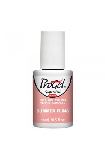 SuperNail ProGel Polish - Boardwalk Babe Collection - Summer Fling - 0.5oz / 14ml
