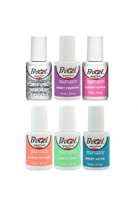 SuperNail ProGel Polish - Sweet Boutique Collection - All 6 Colors